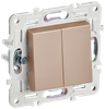 Выключатель IEK SKANDY SK-V05Sa, 2кл., песочный