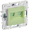 Розетка RJ-45 скрытый монтаж, IEK SK-K03M SKANDY