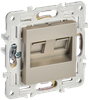 Розетка RJ-45 скрытый монтаж, IEK SK-K03Sh SKANDY