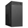 Корпус Ginzzu B400, Mini-Tower, без БП, черный