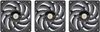 Комплект вентиляторов Thermaltake TOUGHFAN EX14 Pro, 140 мм, 3шт (CL-F172-PL14BL-A)
