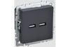 Розетка IEK Brite РЮ10-1-БрГ (BR-U21-D31-K53)