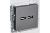 Розетка IEK Brite РЮ10-1-БрС (BR-U21-D31-K46)