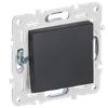 Выключатель перекрестный IEK SKANDY SK-V03Bl, 1кл., черный
