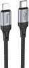 Кабель USB Type-C-Lightning 8-pin, 1 м, черный, HOCO X102 Fresh iP (X102 FRESH IP)