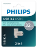 Флешка 32Gb PHILIPS 2-in-1
