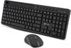 Клавиатура + мышь Oklick S275W, USB, черный (S275W)