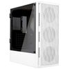 Корпус Ginzzu GL 220, Midi-Tower, без БП, белый