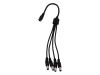 Разветвитель Optimus, 1xDC/4xDC, 40см
