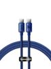 Кабель USB Type-C-USB Type-C, 2 м, синий, Baseus Crystal Shine CAJY000703 (CAJY000703)