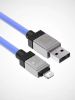 Кабель USB-Lightning 8-pin, 1 м, синий, Baseus CoolPlay CAKW000403 (CAKW000403)