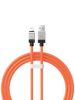 Кабель USB-Lightning 8-pin, 1 м, оранжевый, Baseus CoolPlay CAKW000407 (CAKW000407)