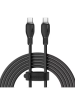 Кабель USB Type-C-USB Type-C, 2 м, черный, Baseus Pudding P10355702111-01 (P10355702111-01)