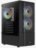 Корпус AeroCool Quantum-G-BK-v2, Midi-Tower, без БП, черный