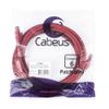 Патч-корд Cabeus UTP, кат.6, 5 м, RJ45-RJ45, красный (PC-UTP-RJ45-Cat.6-5m-RD-LSZH)