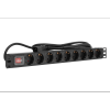 Блок розеток (PDU), кол-во розеток: 9, SNR SNR-PDU-9S-C14-2-MS10L1 (SNR-PDU-9S-C14-2-MS10L1)