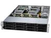 Серверная платформа SuperMicro 621C-TN12R, 2xSocket4677, 16xDDR5, 12x2.5/3.5 HDD HS, Redundant 2x1200 Вт 2U (SYS-621C-TN12R)