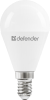 Лампа светодиодная E14 шар/P45, 12 Вт, Defender