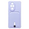 Чехол-накладка Activ SC304 с кардхолдером для смартфона HONOR 200 Pro, светло-фиолетовый