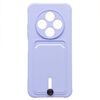 Чехол-накладка Activ SC304 с картхолдером для смартфона TECNO Spark 30C 4G, светло-фиолетовый