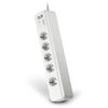 Сетевой фильтр APC Home/Office SurgeArrest, 5-розеток, 1.8 м, белый (PM5-GR)