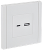 Розетка IEK FORTE&PIANO FP250 (FP-U22-D31-K01)