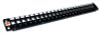 Патч-панель в шкаф 19" 1U, порты: 24, LANMASTER LAN-PP24OK-UTP (LAN-PP24OK-UTP)