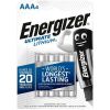 Батарейка Energizer Ultimate, AAA (LR03), 1.5V, 4 шт