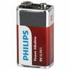 Батарейка PHILIPS Power Alkaline, крона (6LR61/6LF22/1604A/1604S/6F22), 9V, 1 шт