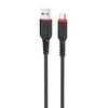 Кабель Micro USB-USB, 2 м, черный, HOCO X59 (6931474794086)