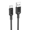 Кабель USB-USB Type-C, 1 м, черный, Borofone BX111 (6941991115080)