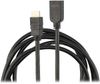 Кабель-удлинитель HDMI(19M)-HDMI(19F), v2.0/2.0, 3 м, Buro (BU-HDMI2.0-EXTND-3M)