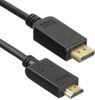 Кабель-переходник (адаптер) DisplayPort(20M)-HDMI(19M), v1.4/1.4, 1.5 м, KINGPRICE (KP-DP1.1-HD1.4-1.5M)