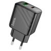 Сетевое зарядное устройство Hoco Sunlight CS23A, PD 30 Вт, черный