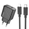 Сетевое зарядное устройство Hoco Value CS22A, PD 30 Вт, черный