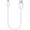 Кабель USB(Am)-Micro USB(Bm), 30 см, белый, TTEC MiniCable (2DK7513B)