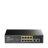 Коммутатор Cudy GS1010P, 8x1 Гбит/с, SFP/uplink: RJ-45x2
