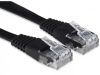 Патч-корд Buro UTP, кат.6, 0.5 м, RJ45-RJ45, черный (BU-C6-FLAT-0.5M-B)