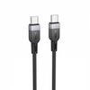 Кабель USB Type-C-USB Type-C, 2 м, черный, HOCO Energy X109