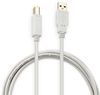 Кабель USB(Am)-USB(Bm), 5 м, серый, Buro