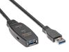 Кабель-удлинитель USB(Am)-USB(Af), 5 м, черный, AOpen
