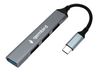 Концентратор Gembird UHB-C202, 3xUSB 2.0, 1xUSB 3.0