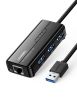 Концентратор UGREEN, 3xUSB 3.0