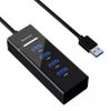 Концентратор KS-is KS-728, 3xUSB 2.0, 1xUSB 3.0