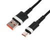 Кабель USB-USB Type-C, 1 м, черный, Cablexpert CCP-USB2-AMCM-66W-1M (CCP-USB2-AMCM-66W-1M)