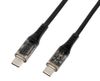 Кабель USB Type-C-USB Type-C, 1 м, черный, Cablexpert CCP-USB2-CMCM-SCR-1M (CCP-USB2-CMCM-SCR-1M)