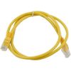 Патч-корд Netko UTP, кат.5e, 0.5 м, RJ45-RJ45, желтый (N.BC.UTP.5e-0.5m-6-lszh)