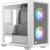 Корпус PCCOOLER C3D310 WH ARGB, Mini-Tower, без БП, белый