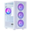 Корпус HAFF Flash, Mini-Tower, без БП, белый