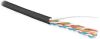Витая пара Hyperline UTP кат.5e 4 пары CU 500м. нг(А)-HF (LSZH) (UUTP4R-C5E-S24-OUT-LSZH-BK-500)